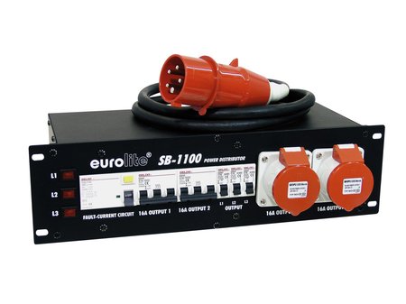 Image principale du produit Coffret de distribution electrique Eurolite SB 1100 32A