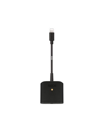Image secondaire du produit Adaptateur Lightning Pour Iphone 2 entrées micro 1 sortie casque Jack 3.5mm