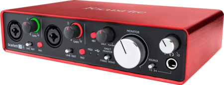 Image nº3 du produit carte son FocusRite Scarlett 2i4 snd generation 2in 4 out