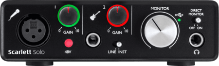 Image nº4 du produit Carte son Focusrite Scarlett2 Solo 2 in 2 out