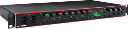 Image principale du produit SCARLETT3-18I20 Focusrite  - interface audio USB-C midi Spdif optique 18 entrées 20 sorties