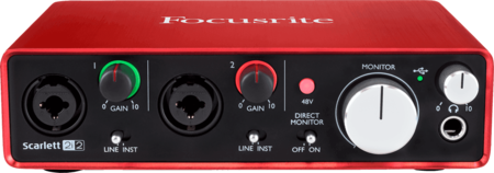 Image secondaire du produit Focusrite SCARLETT2-2I2 Scarlett 2nd Gen Interface Audio 2 In - 2 Out