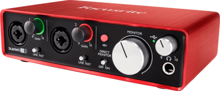 Image nº3 du produit Focusrite SCARLETT2-2I2 Scarlett 2nd Gen Interface Audio 2 In - 2 Out