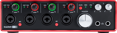 Image secondaire du produit carte son FocusRite Scarlett2 18I8 18 in 8 out