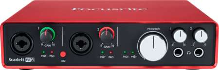 Image secondaire du produit carte son FocusRite Scarlett2 6i6 6 in 6 out