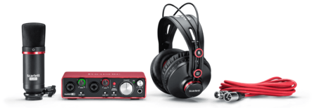 Image nº3 du produit Pack Studio Focusrite Scarlett Studio Carte son 2i2 + Casque + micro