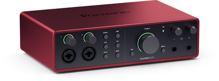 Image principale du produit SCARLETT4-16I16 Focusrite – Carte son 16 entrées, 16 sorties