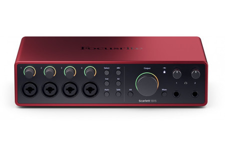 Image nº3 du produit SCARLETT4-18I16 Focusrite – Carte son 18 entrées, 16 sorties