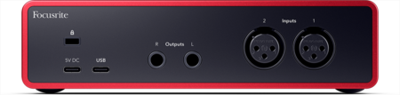 Image nº5 du produit SCARLETT4 2i2 Focusrite - Carte son 2 entrées 2 sorties 192KHz