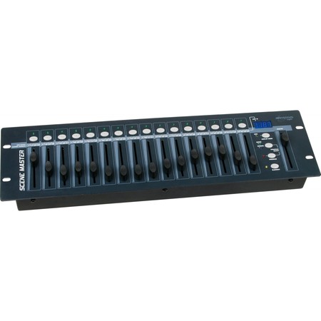 Image principale du produit Console DMX 16 faders et flash JBsystems Scenemaster SCM-1