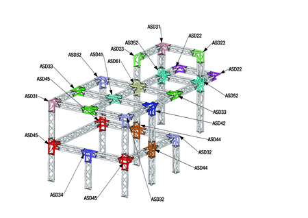 Image nº4 du produit Structure triangle SD25025 ASD 0M25