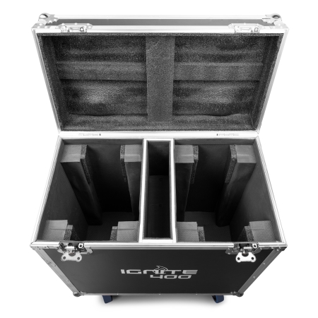 Image nº11 du produit Set IGNITE400 Beamz-pro - Pack de 2 Lyres LED 400W BSW 3en1 CMY Flight Case