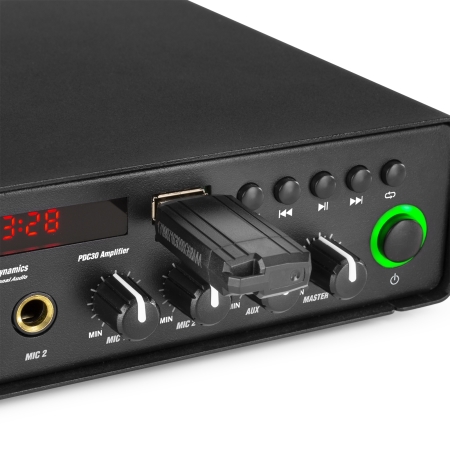 Image nº5 du produit PDC30 Power-dynamics Amplificateur 30W 12V/220V Bluetooth USB SD