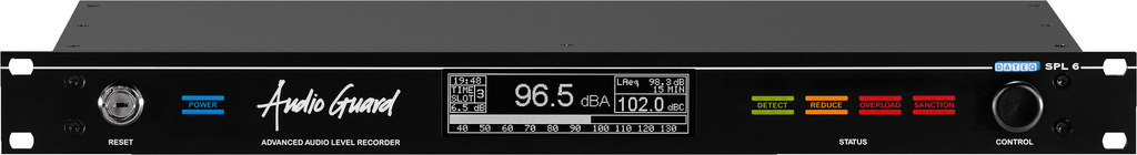 Image principale du produit SPL-6MK2 Dateq Limiteur son acoustique 2 voies avec mesure et enregistrement