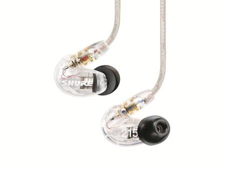 Image principale du produit SE215-CL Shure - Oreillettes intra dynamique 1 voie