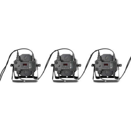 Image nº6 du produit Pack de 4 projecteurs led Cameo flat par can tri 3X5W IR avec télécommande infrarouge