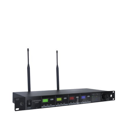 Image nº4 du produit TD 400 PT Definitive Audio Quadruple Micro Serre-Tête UHF True Diversity