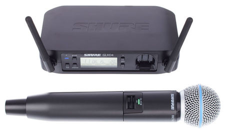 Image principale du produit Pack Micro et récepteur Shure GLXD24/Beta58