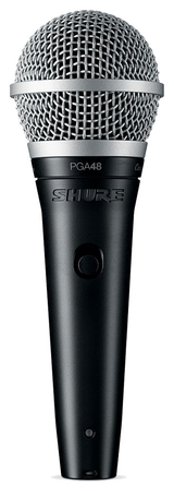 Image principale du produit Shure PGA48-XLR Voix - Dynamique Cardioïde avec câble XLR 4,5m