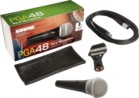 Image secondaire du produit Shure PGA48-XLR Voix - Dynamique Cardioïde avec câble XLR 4,5m