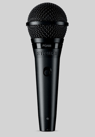 Image secondaire du produit Micro Shure - PGA58-XLR Voix - Dynamique Cardioïde avec câble XLR 6m