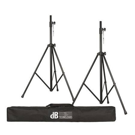 Image principale du produit SK 25TT dBTechnologies – Pack de 2 pieds enceintes pour diamètre 25mm avec housse de transport