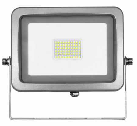 Image principale du produit Projecteur Led gris étanche Beneito et faure SKY 30W blanc chaud 3000K