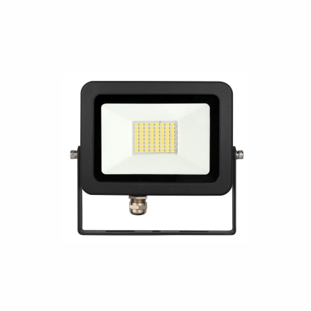 Image principale du produit Projecteur Led noir IP65 Beneito Faure SKY 30W blanc chaud 3000K 110°