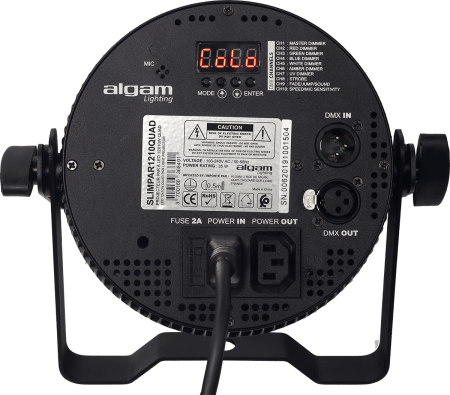 Image nº6 du produit SLIMPAR-1210-QUAD Algam lighting - Projecteur led plat 12 X 10W RGBW silencieux