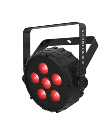 Image principale du produit SlimPAR T6BT ILS ChauvetDJ - Projecteur Led plat 6 X RGB Bluetooth ILS