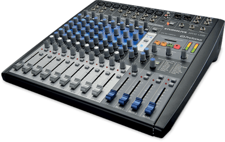 Image principale du produit Table de mixage Presonus SLMAR12 USB 14 canaux enregistrement multicanal