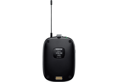 Image principale du produit SLXD1-K59 Shure - Emetteur ceinture pour Série SLXD Bande K59