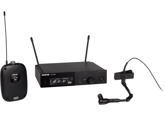 Image principale du produit SLXD14E-98H-H56 Shure - Système HF digital avec Micro Beta 98 Carido Bande H56