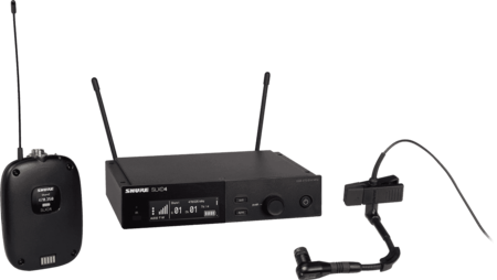 Image principale du produit SLXD14E-98H-J53 Shure - Système HF digital avec Micro Beta 98 Carido Bande J53