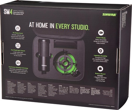 Image nº6 du produit SM4-K-KIT Shure - Micro de studio statique avec suspension