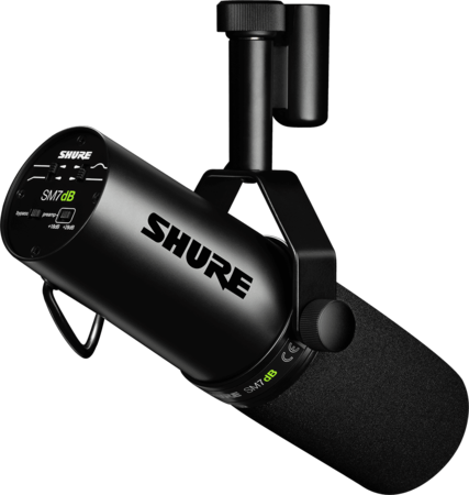 Image principale du produit SM7dB Shure - Micro Dynamique SM7B avec préampli intégré