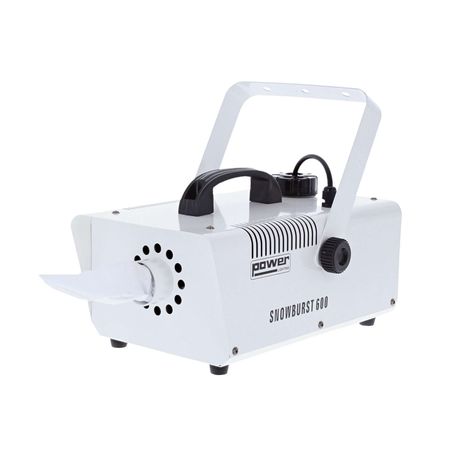 Image principale du produit Machine à Neige Power Lighting SNOWBURST 600 Télécomande sans fil