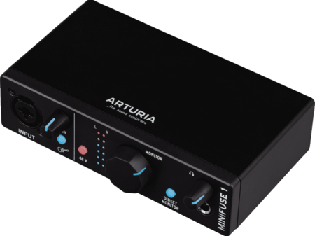 Image nº3 du produit Pack avec pied de micro, micro XLR, carte son et casque pour enregistrement studio