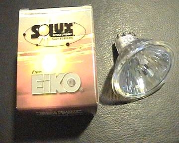 Image principale du produit Lampe Solux 18009 MR16 12V 50W 3500K 24°