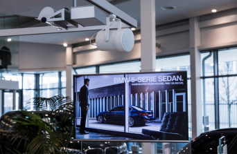 Image nº5 du produit Enceinte active 2 voies Audio Pro Business SP-3 pour installation sur rail transmission sans fil 1.9 GHz blanc