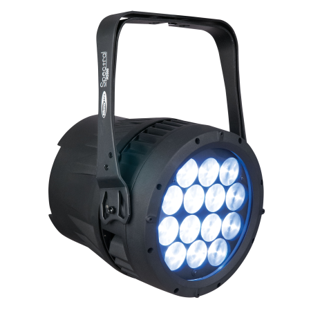 Image principale du produit Projecteur led Showtec Spectral M3000 Zoom Q4 MKII 14 X 12W RGBW IP65