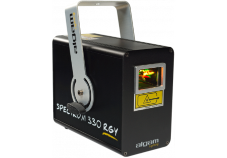 Image principale du produit SPECTRUM330RGY Algam Lighting - Laser Rouge vert jaune 330mW DMX musical