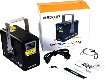 Image nº5 du produit Spectrum 400 RGB Algam Lighting Laser 400mW multicolore Musical DMX