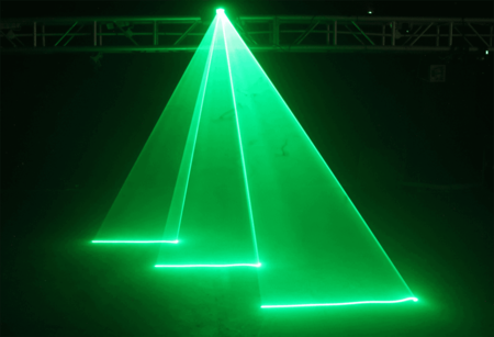 Image nº6 du produit Spectrum80green Algam lighting Laser d'animation vert 80mW dmx et musical