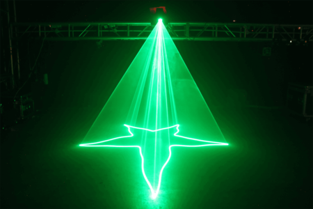 Image nº8 du produit Spectrum80green Algam lighting Laser d'animation vert 80mW dmx et musical