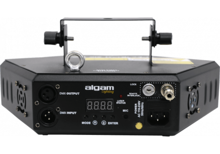 Image secondaire du produit SpectrumSixRGB Algam lighting - Laser 6 faisceaux RGB 360mW