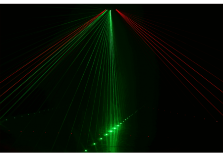 Image nº3 du produit SpectrumSixRGB Algam lighting laser 6 faisceaux RGB 360mW