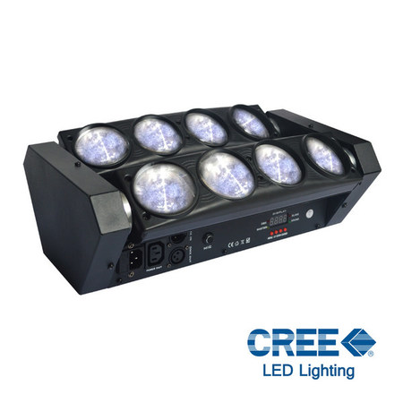 Image principale du produit Multi Beam Spider - Power Lighting - 8x8W Blanc Cree