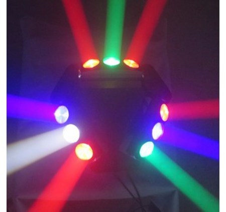 Image secondaire du produit Effet Beam led Power lighting Spider pocket star 9 X 3W