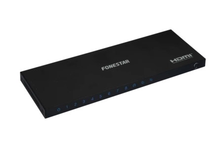 Image principale du produit Splitter HDMI 2.0 HDCP 2.2 4K 1 entrée vers 8 sorties